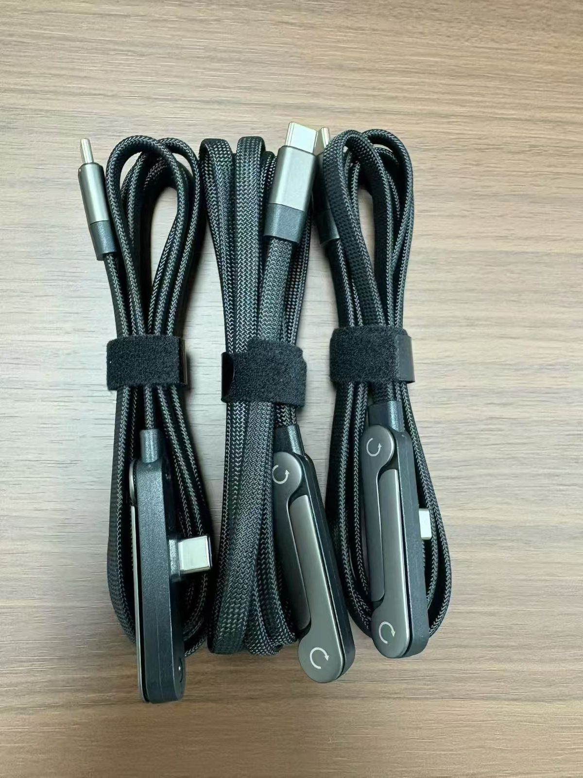 240W USB-C to Type-C Fast Charging Cable with Foldable Desktop Stand