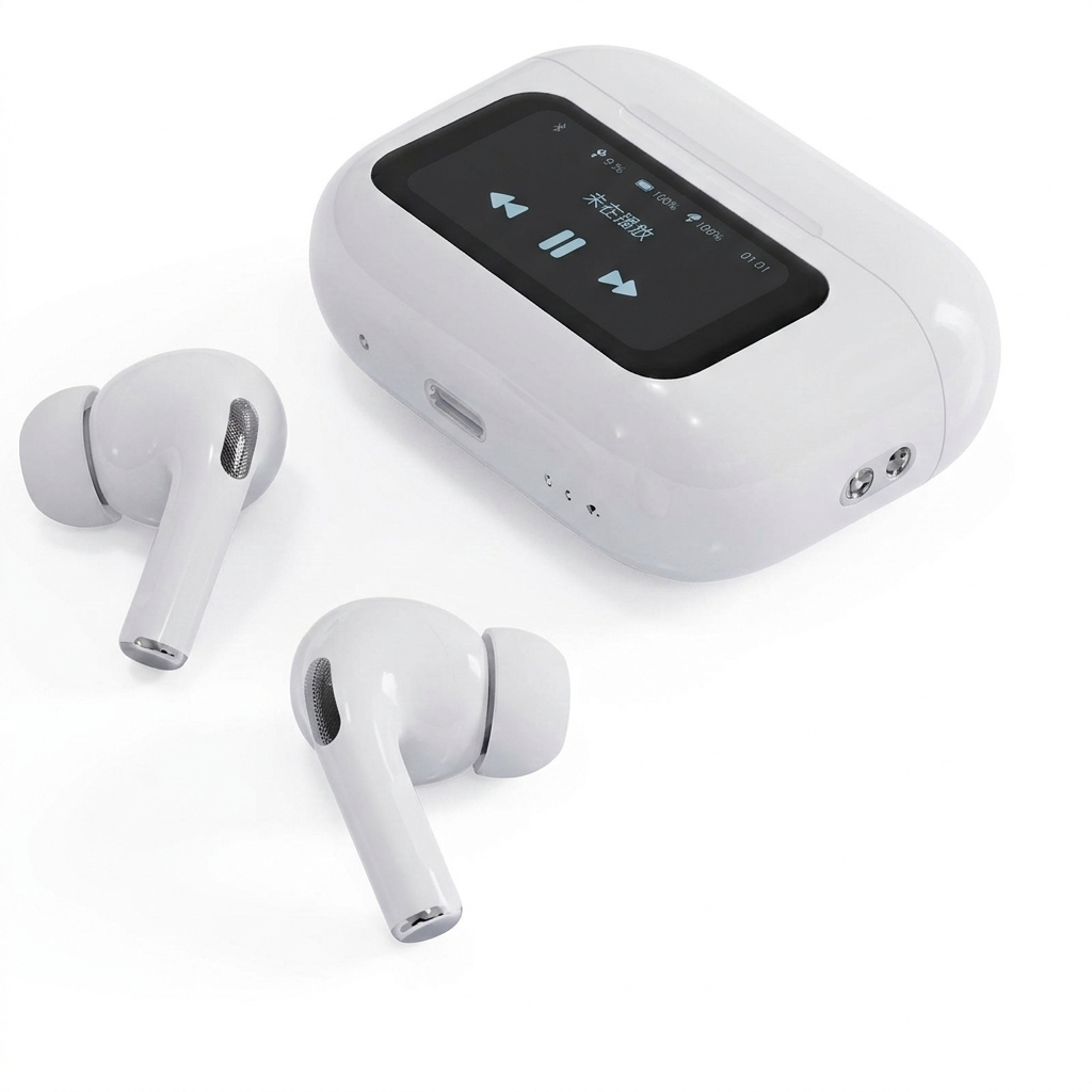 A9 Pro ANC Wireless Earbuds with LED Display